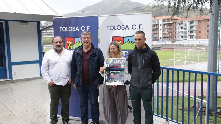 Ekitaldiz bete du asteburua Tolosa CF klubak