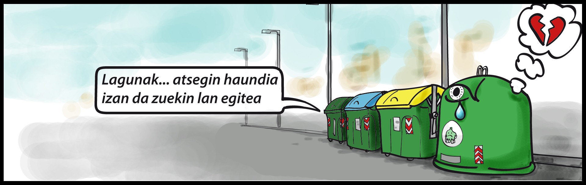 Komikia. Aio lagunak.