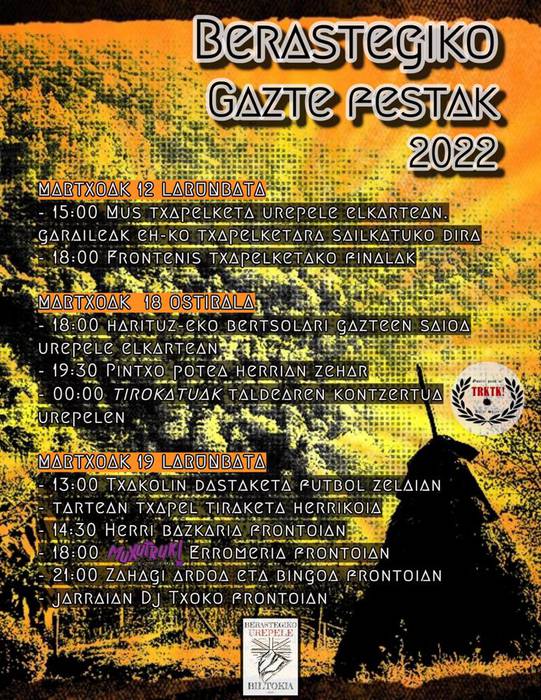 Berastegiko Gazte Festak