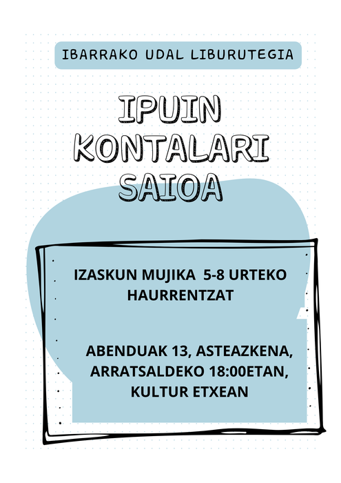 Ipuin kontalari saioa