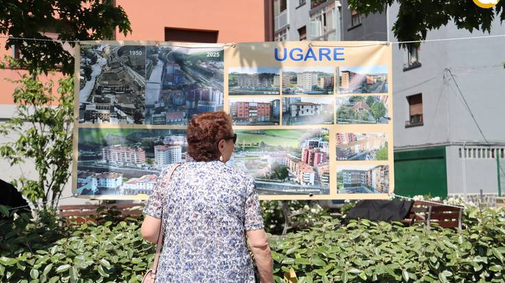 Ugare auzoaren iragana eta oraina iruditan