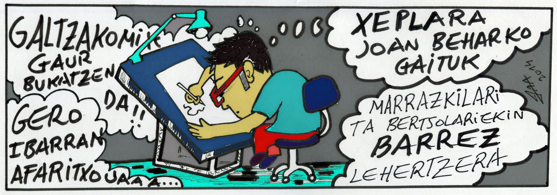 Komikia. Joseba Antxustegietxarte