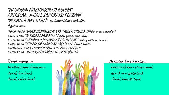 Haurren Nazioarteko Eguna