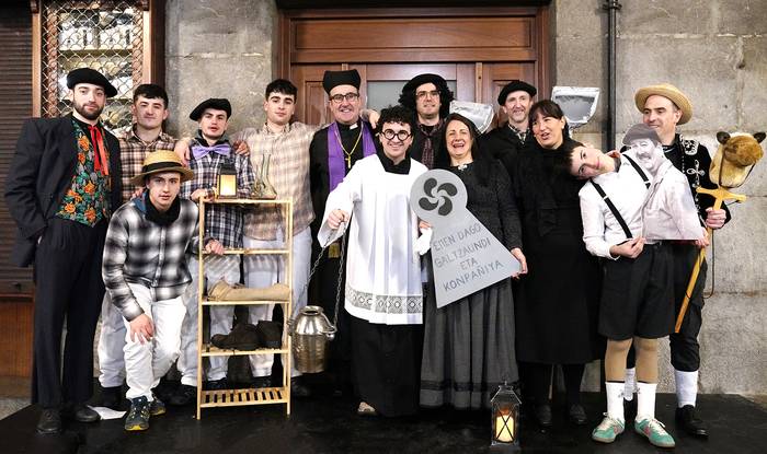 Berdura plazako bigarren eskatzian...