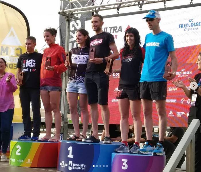 Ion Azpiroz, laugarren Tenerife Bluetrail mendi lasterketan