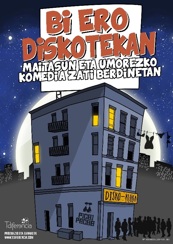 Maitasun eta umorezko komedia, ostiralean Amezketan