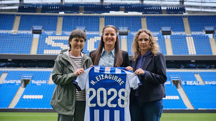 Nerea Eizagirrek 2028ra arte luzatu du hitzarmena Realarekin