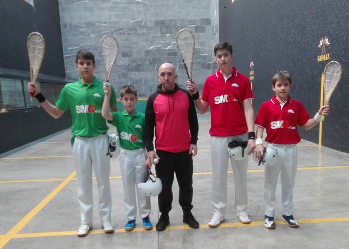 Naroa Goenaga eta Nahia Gorritiren xareko garaipen historikoa  Ametsa trinketean