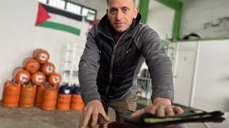 «Palestinako berriak albistegietan ikusi  eta nire onetik ateratzen naiz»