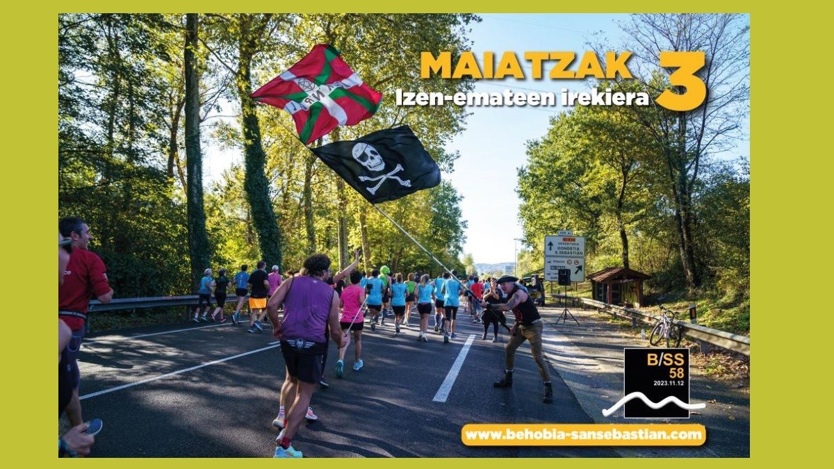 Behobia-Donostia lasterketan parte hartzeko dortsala zozkatu da
