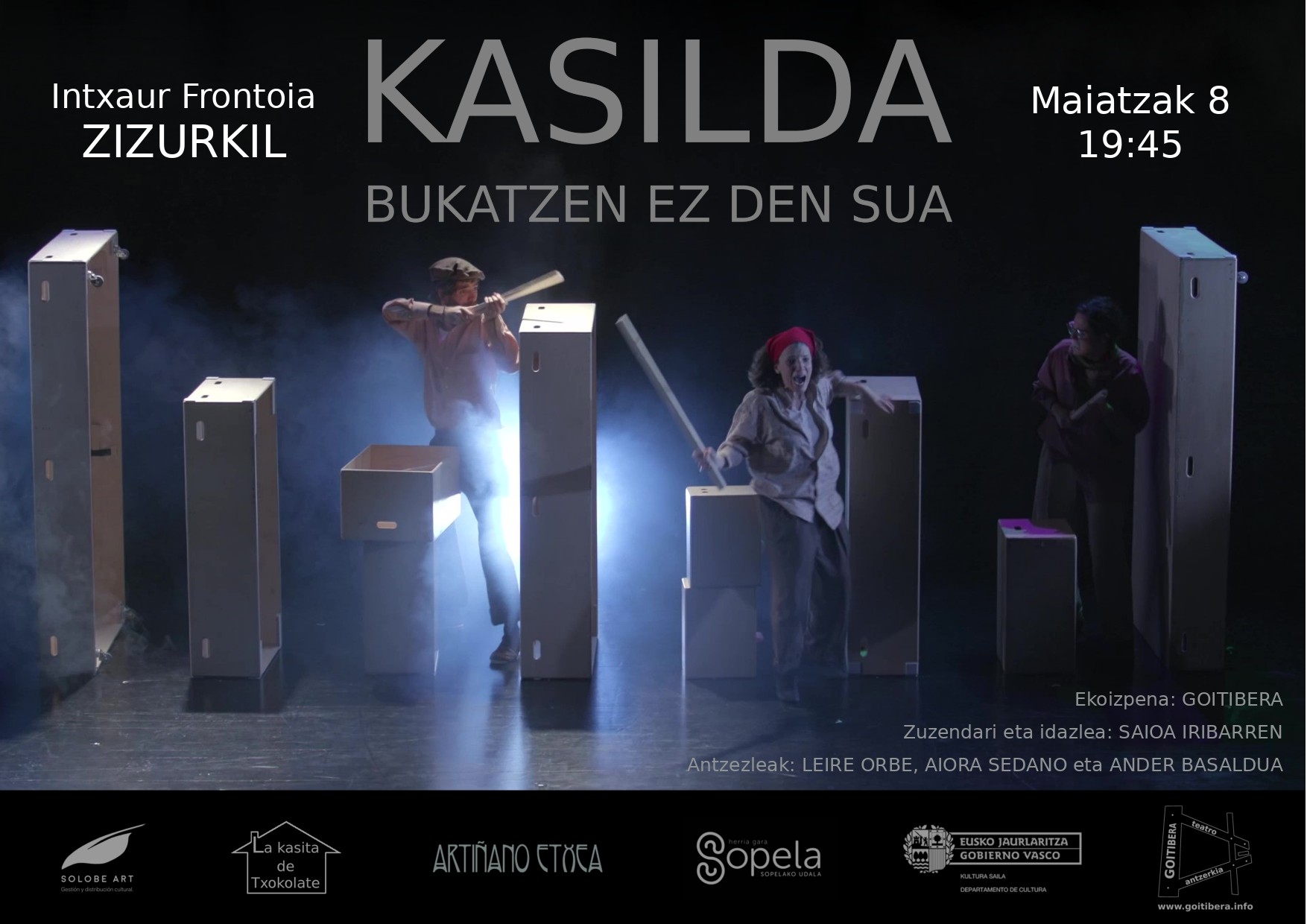 Ekitaldiz betetako egunak dakartza Maiatza Saltsanek