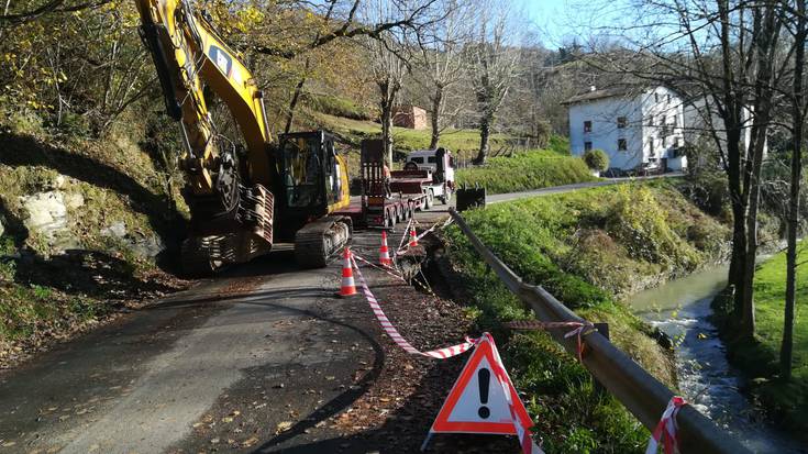 Bedaiorako bidea konpontzen ari dira