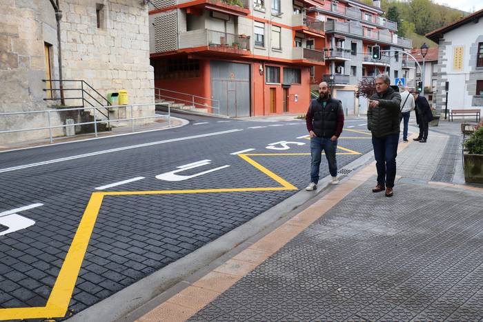Berrobiko zeharbidean segurtasuna eta irisgarritasuna hobetzeko lanak, amaituta