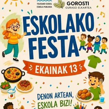 Eskolako festa