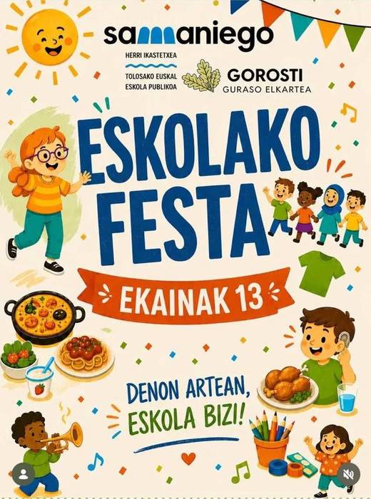 Eskolako festa
