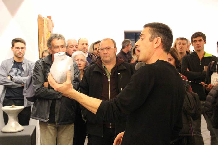 Eskultoreen erakusketa inaug 14 1541877771784