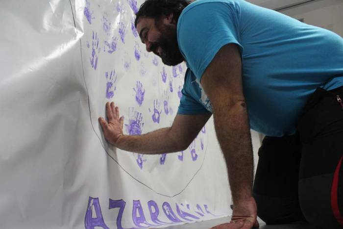 Azaroak 25 Ikaztegietako eskolan murala 26 1448454569651