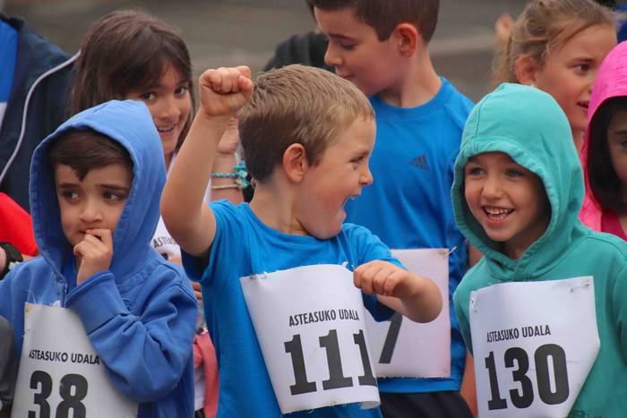 Asteasuko haurrek hasi dute  10 1530187848311
