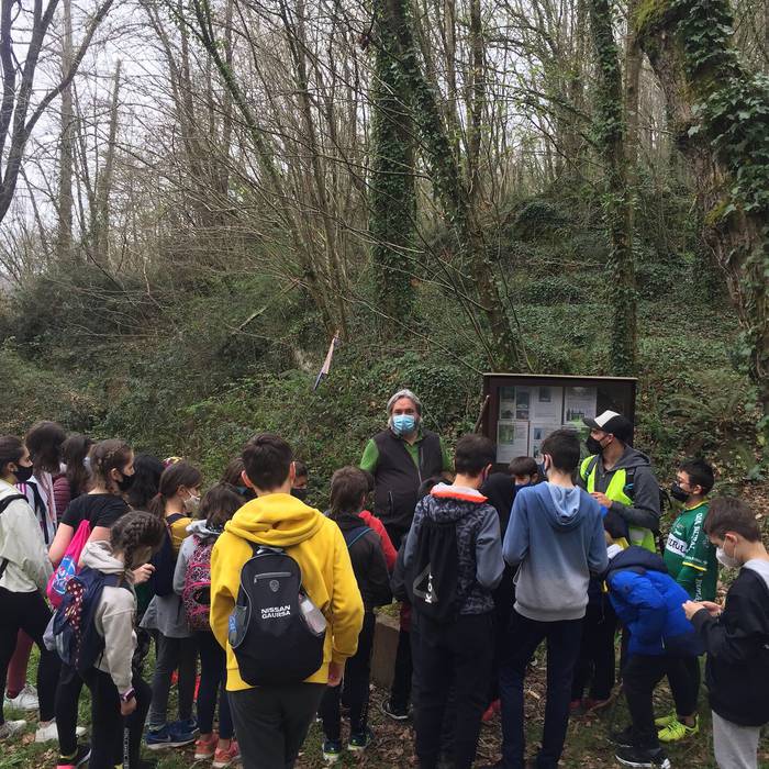 Gazteek gazteentzak antolatutako irteera bikaina, Urmara museora