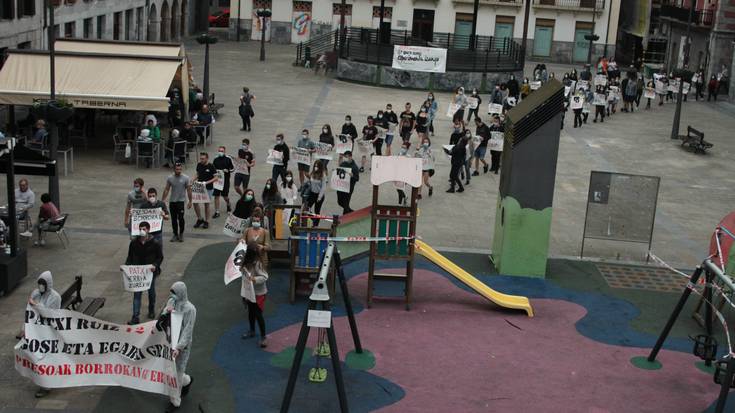 Berriro espetxean dagoen Patxi Ruizekiko elkartasunak ez du etenik