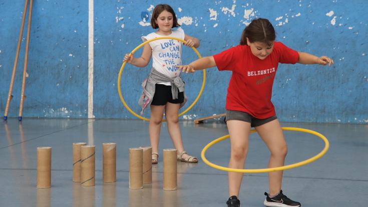 Aste Santuko ludoteka zerbitzuan izena ematea zabalik