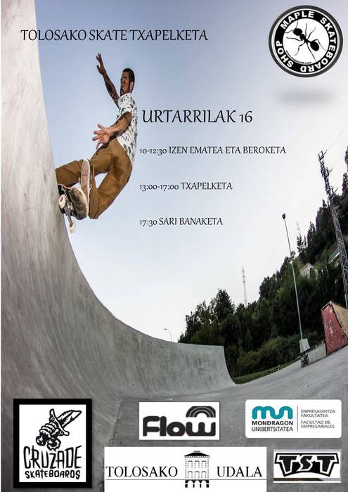 Tolosako skate txapelketa