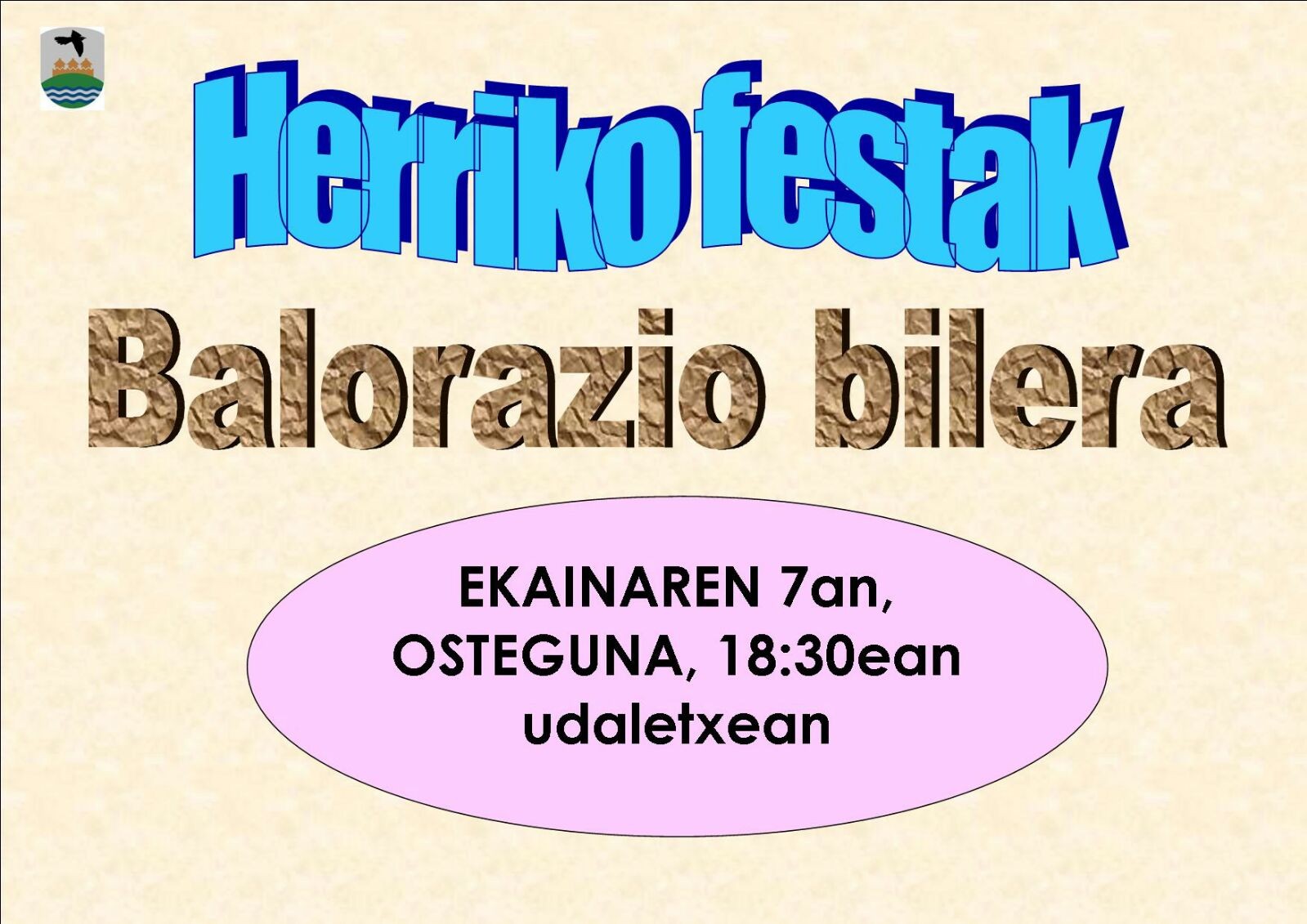Anoetako jaien balorazio bilera ostegunean