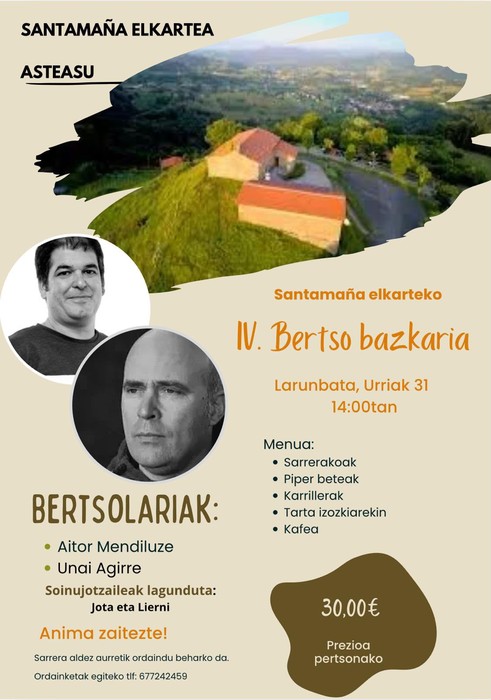 IV. Bertso bazkaria
