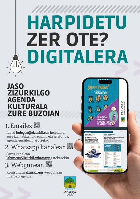 Zer ote? digitalera harpidetzeko aukera dute herritarrek