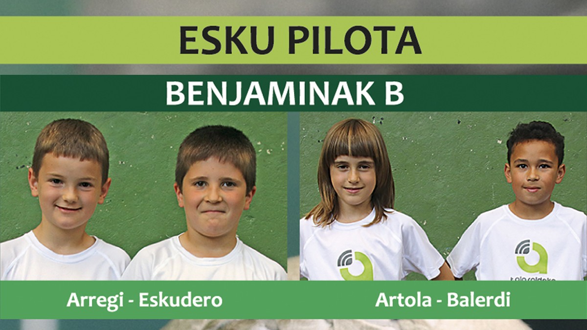 Benjamin B maila, eskuz