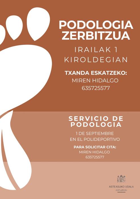 Podologia zerbitzua