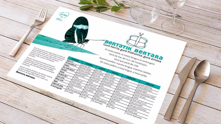 Mahai-gainekoak banatuko dira herriko ostalaritza establezimenduetan