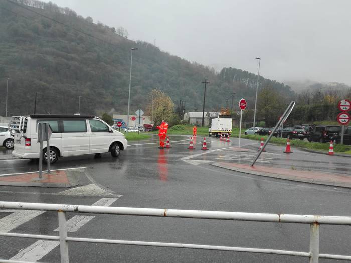 Kamioi gidari batek istripua izan du, Tolosan