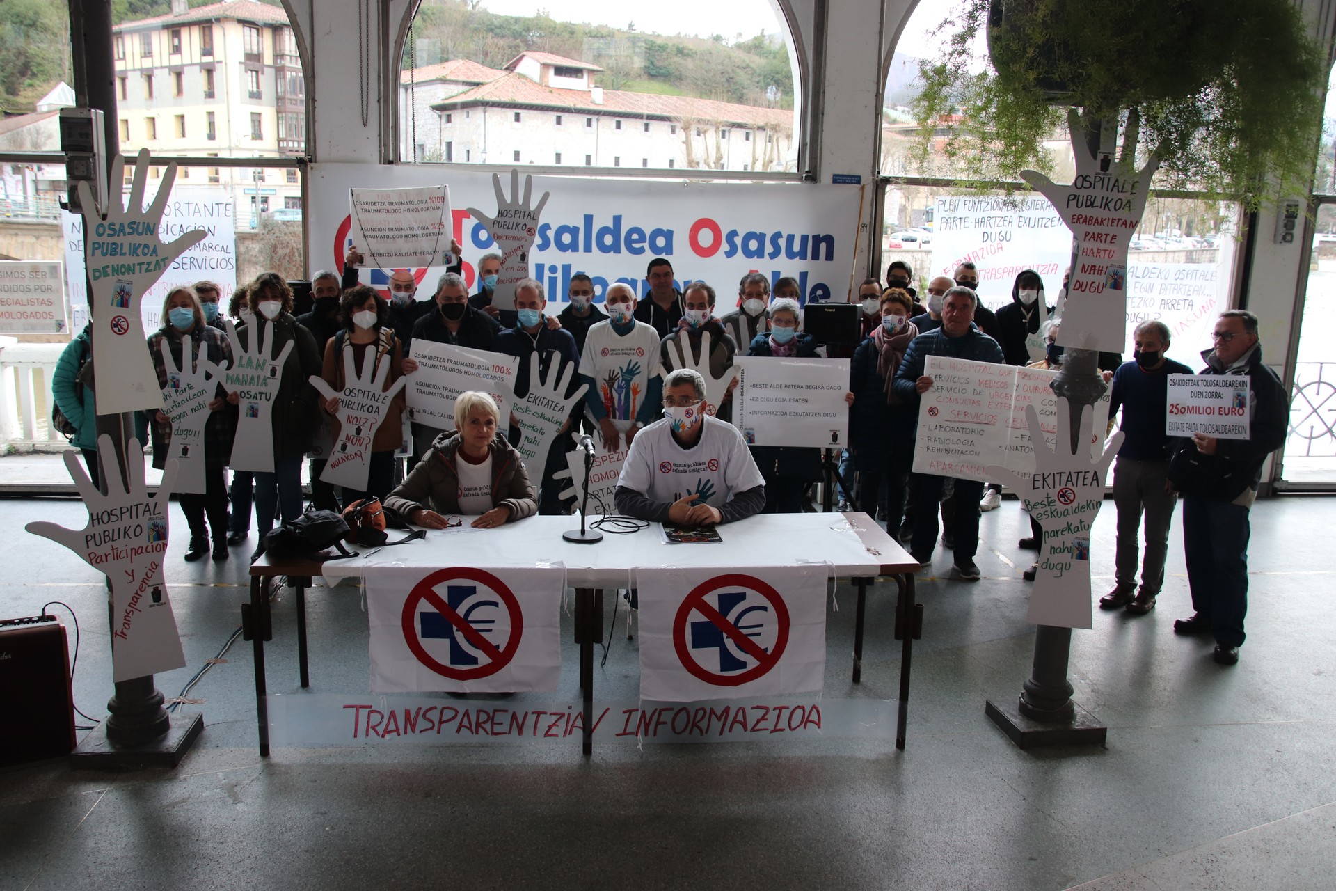 Erresoluzio Handiko Zentro batek ez luke ordezkatuko eskualde ospitale bat TOPAren ustez