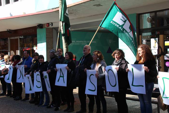 Garbitzaileak protestan, ELA 4 1550232976170