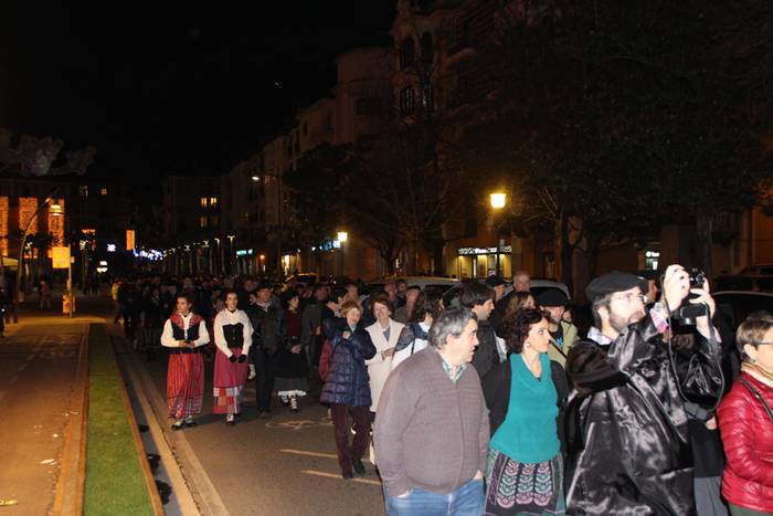 Sare manifestazioa Tolosa Leaburu 11 1450981900517