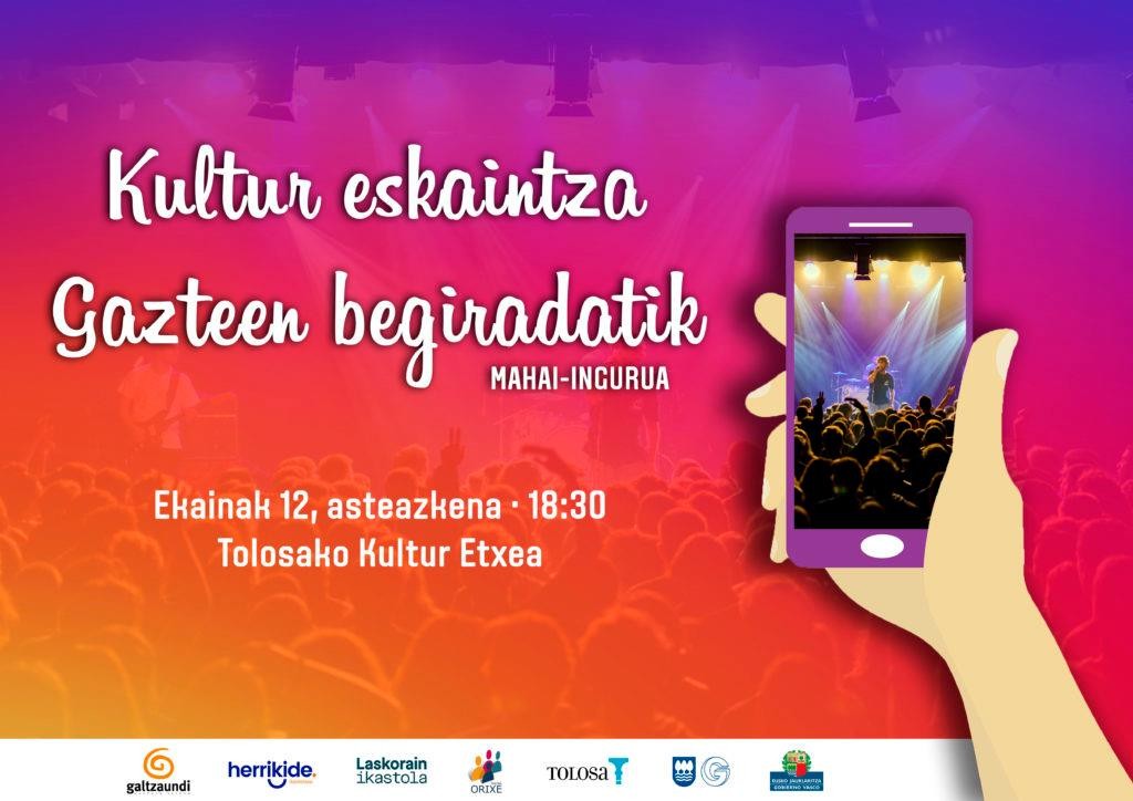 Kultur eskaintzari begirada Tolosaldeko gazteen ikuspuntutik