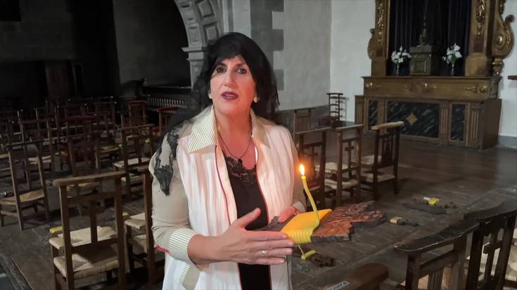 Amezketako elizako argizaiolen tradizioaren azalpena