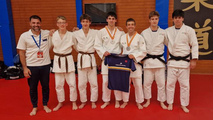 Saralegi eta Regillaga judokak, txapeldunorde Espainiakoan