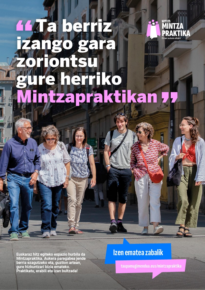 Mintzalaguna, aitzakiarik gabeko jarduna
