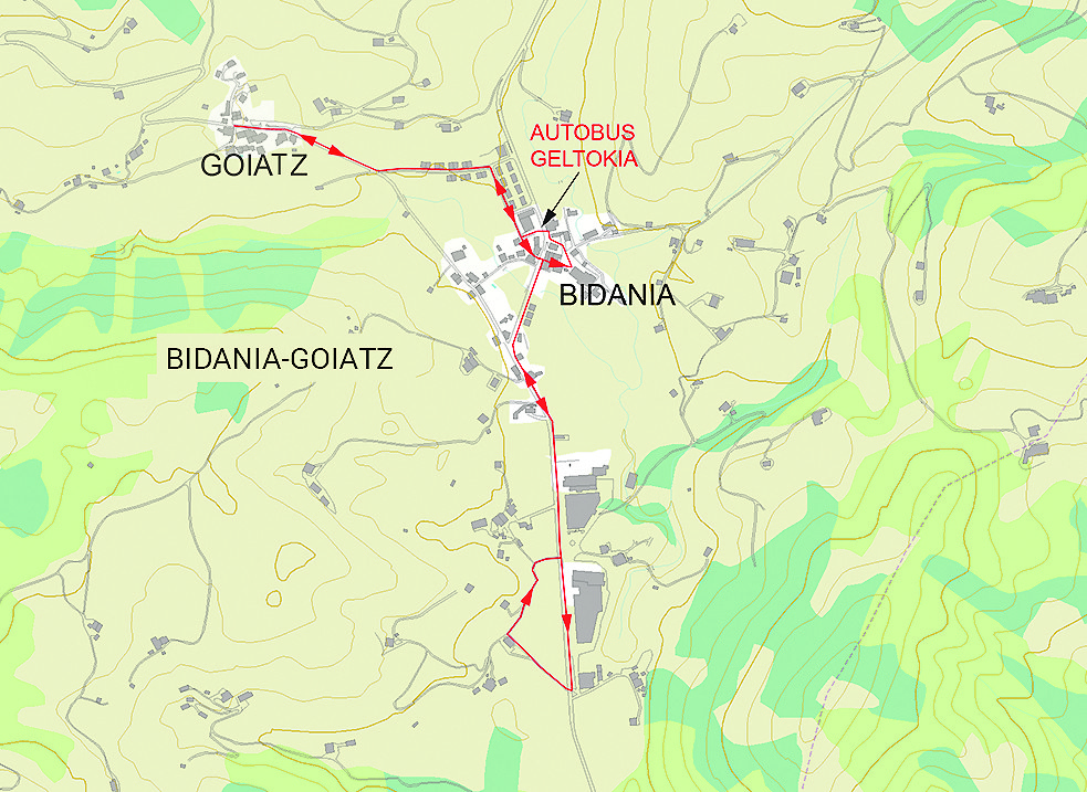 Pausoak bi auzoetan barrena