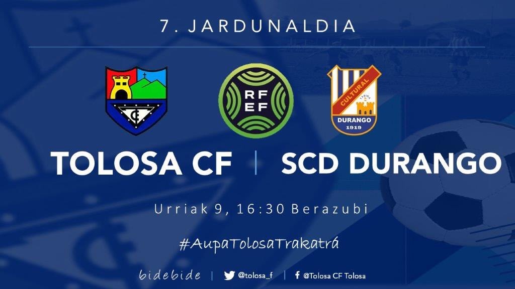TOLOSA CF -  SCD DURANGO