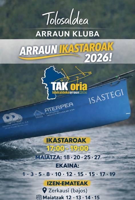 Arrauneko ikastaroak hasiko dira datorren astelehenean