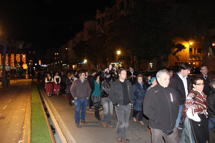 Sare manifestazioa Tolosa Leaburu 10 1450981900146