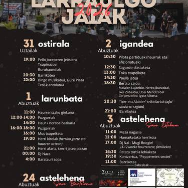Larraulgo festak
