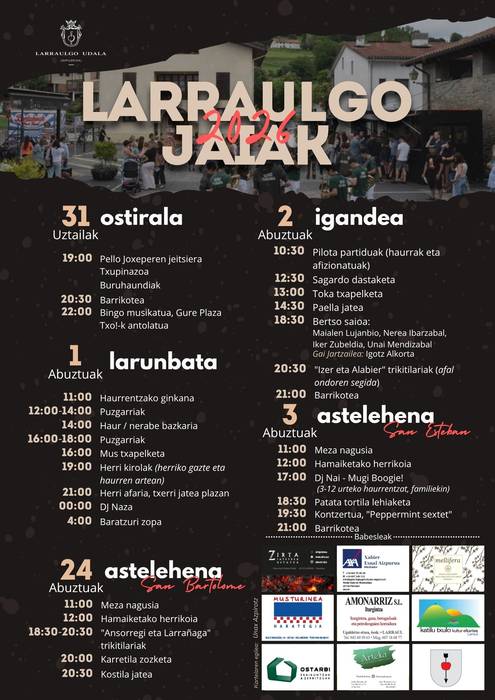 Larraulgo festak