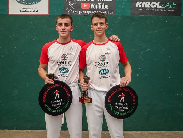 Joanes Cestau garaile Antiguako Pilota Txapelketan