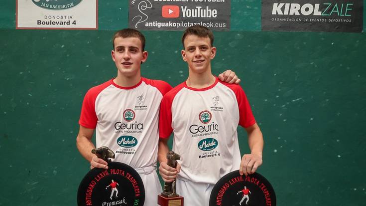 Joanes Cestau garaile Antiguako Pilota Txapelketan