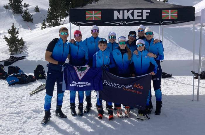 Alpino Uzturreko eskiatzaileen emaitza oso onak