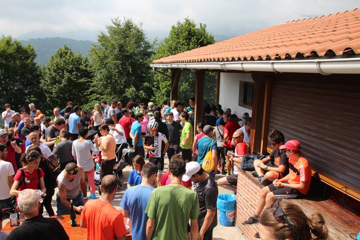 Santamañara igoera, festen a 102 1499607344563